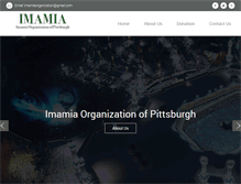 Tablet Screenshot of imamia.com